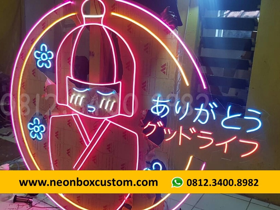 Neon Sign Surabaya. Neon Flex Surabaya. Whatsapp / Telp 0812.3400.8982 (simpati) 