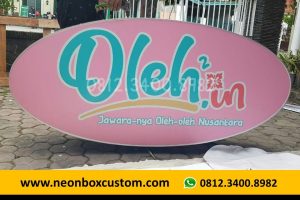 Contoh Neon Box Toko