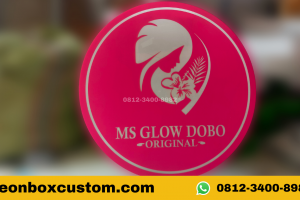 Neon Box MS Glow, Solusi Media Branding Usaha Anda