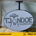 Plang Neon Box Merupakan Solusi Promosi yang Menarik
