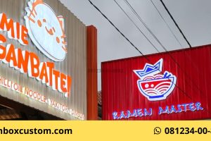 Neon Box Akrilik untuk Toko: Membuat Toko Lebih Terlihat dan Profesional