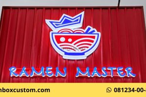 Neon Box Akrilik untuk Restoran: Membuat Branding Lebih Terlihat dan Profesional