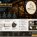 Neon Box Akrilik untuk Cafe: Pilihan Signage untuk Branding yang Lebih Menarik