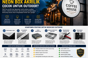 Apakah Neon Box Akrilik Cocok untuk Outdoor?