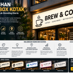 Kelebihan Neon Box Kotak: Kenapa Banyak Dipilih untuk Branding Bisnis?