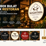 Neon Box Bulat untuk Restoran: Signage Menarik untuk Memperkuat Branding