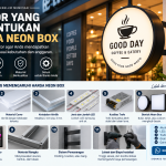 Faktor yang Menentukan Harga Neon Box: Panduan Sebelum Memesan