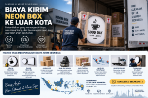 Biaya Kirim Neon Box ke Luar Kota: Apa Saja yang Perlu Diperhitungkan?